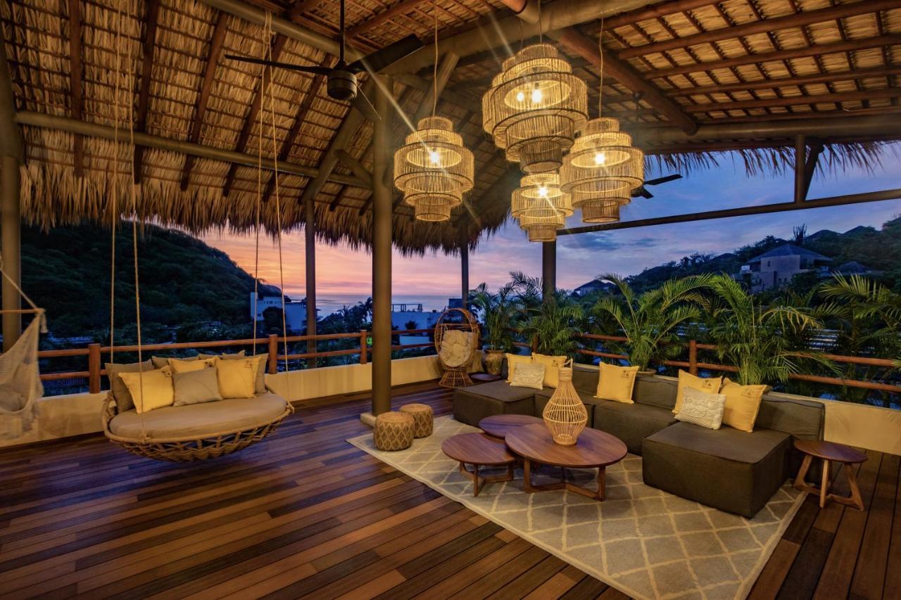 Hotel Casa Bocana Санта-Крус-Хуатулко Экстерьер фото